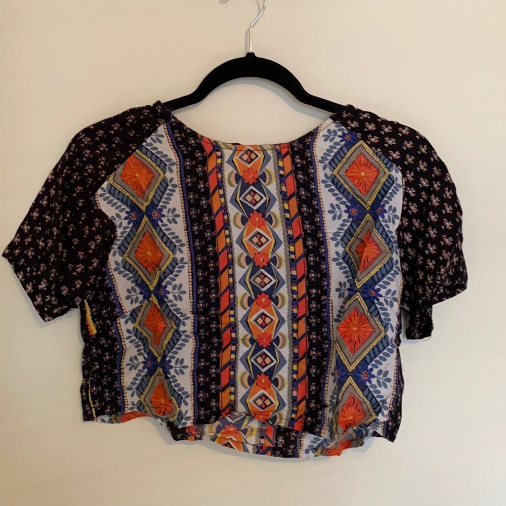 Crop top with fun design